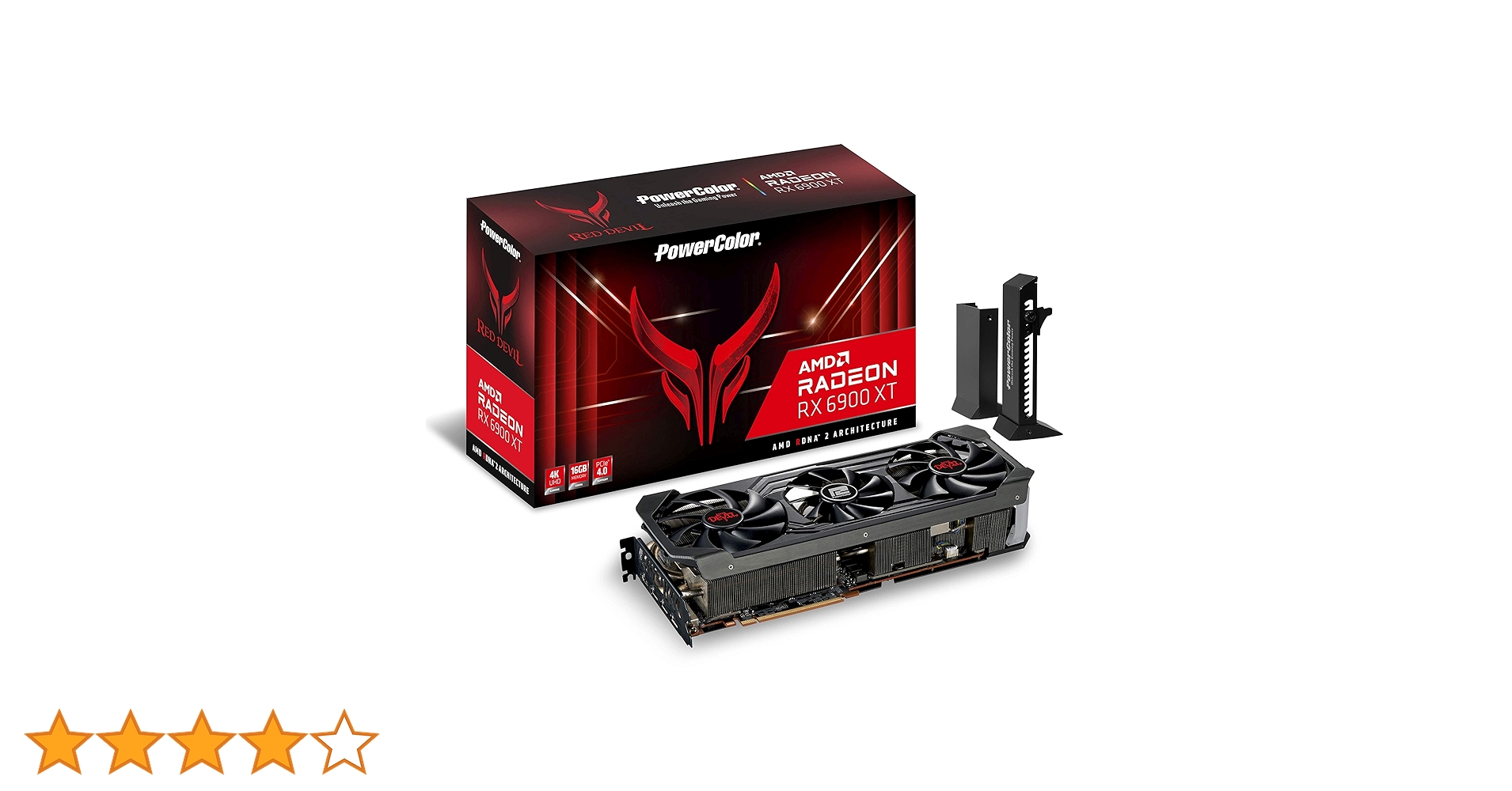 GPU AMD RX6900XT 16GB POWER COLOR 16GBD6-3DHE/OC 1A1